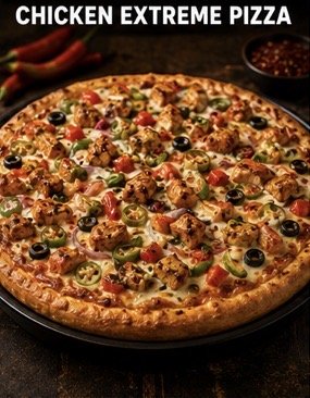 Chicken Extreme Pizza