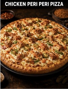 Chicken Peri Peri Pizza