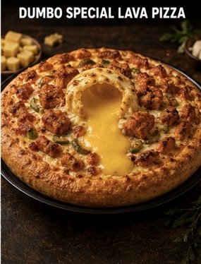 Dumbo Special Lava Pizza