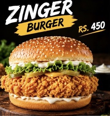 Zinger Burger