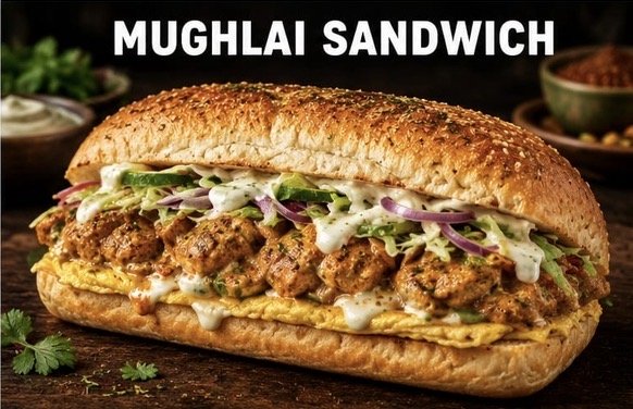 Mughlai Sandwich