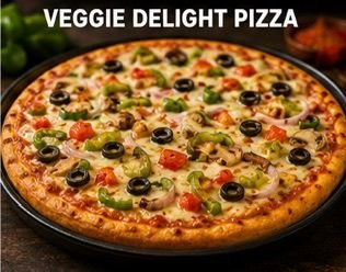 Veggie delight Pizza